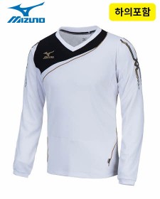 게임 셔츠 LS(MC라인) 백색검정(NMZUP2MA502301)