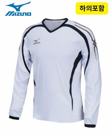 게임 셔츠 LS(MC라인) 백색검정(NMZUP2MA502401)